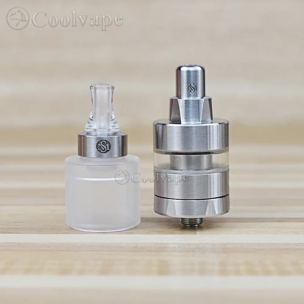 Wolfcoolvape Kayfun Lite Plus 2021 MTL RTA 316SS رذاذ خزان قابل لإعادة البناء 22 مم ملف واحد لمجموعة السجائر الإلكترونية Vape Mod