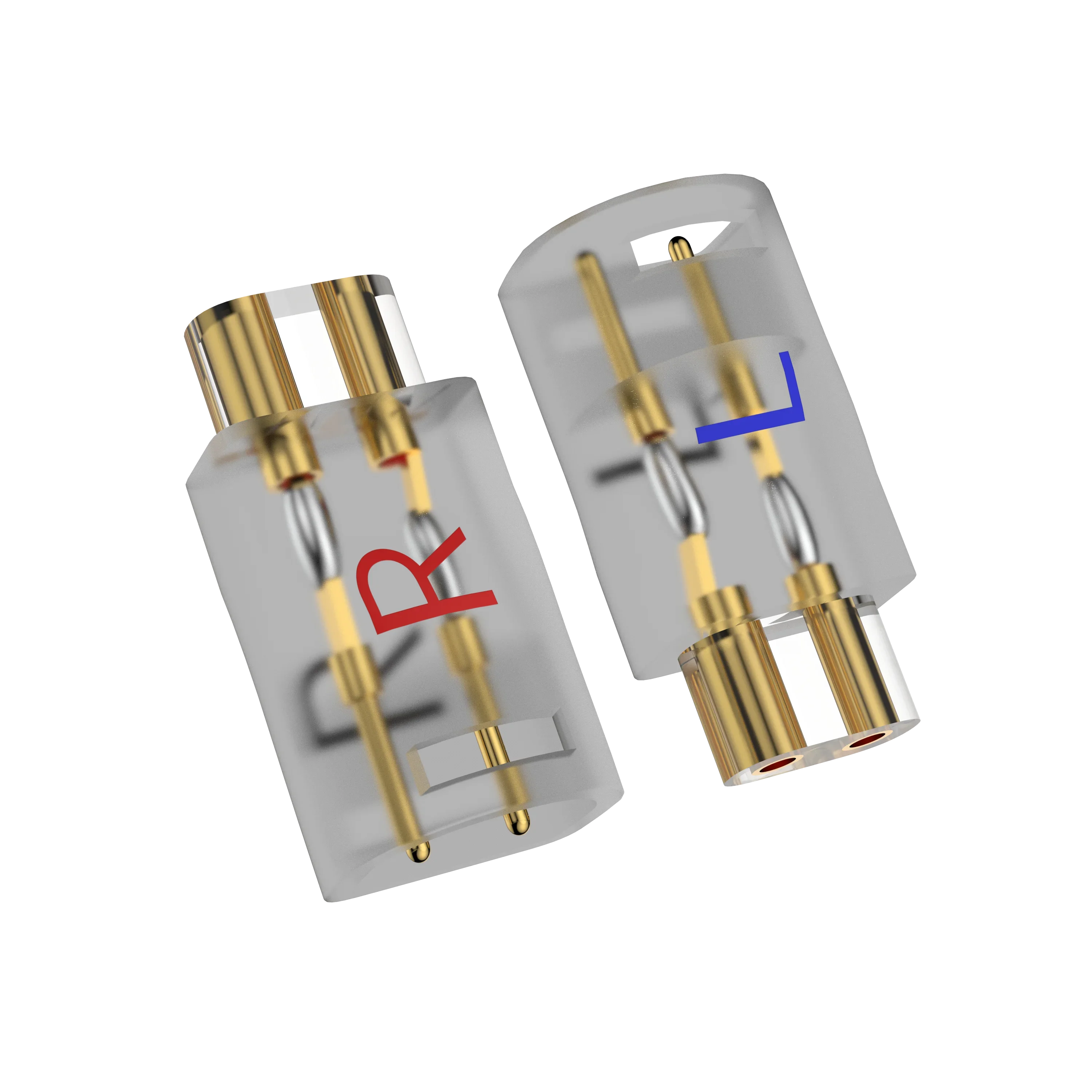 HIFI سماعة محول لسلسلة SENNHEISER IE8 ذكر إلى QDC 2 دبوس أنثى محول سماعات الأذن موصل نقل الصوت