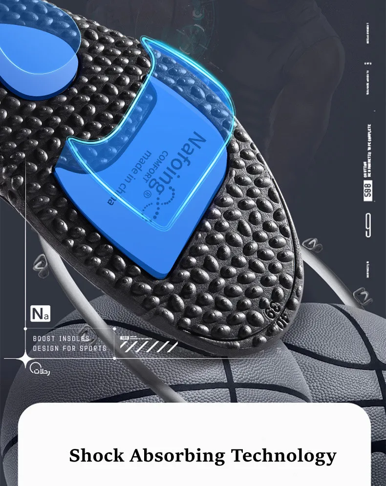 1 Paar höhenvergrößernde Einlegesohlen für Füße, PU-Memory-Schaum-Schuhpolster, atmungsaktive orthopädische Fersenlift-Einlegesohle für die Sport-Laufpflege – Detail 9