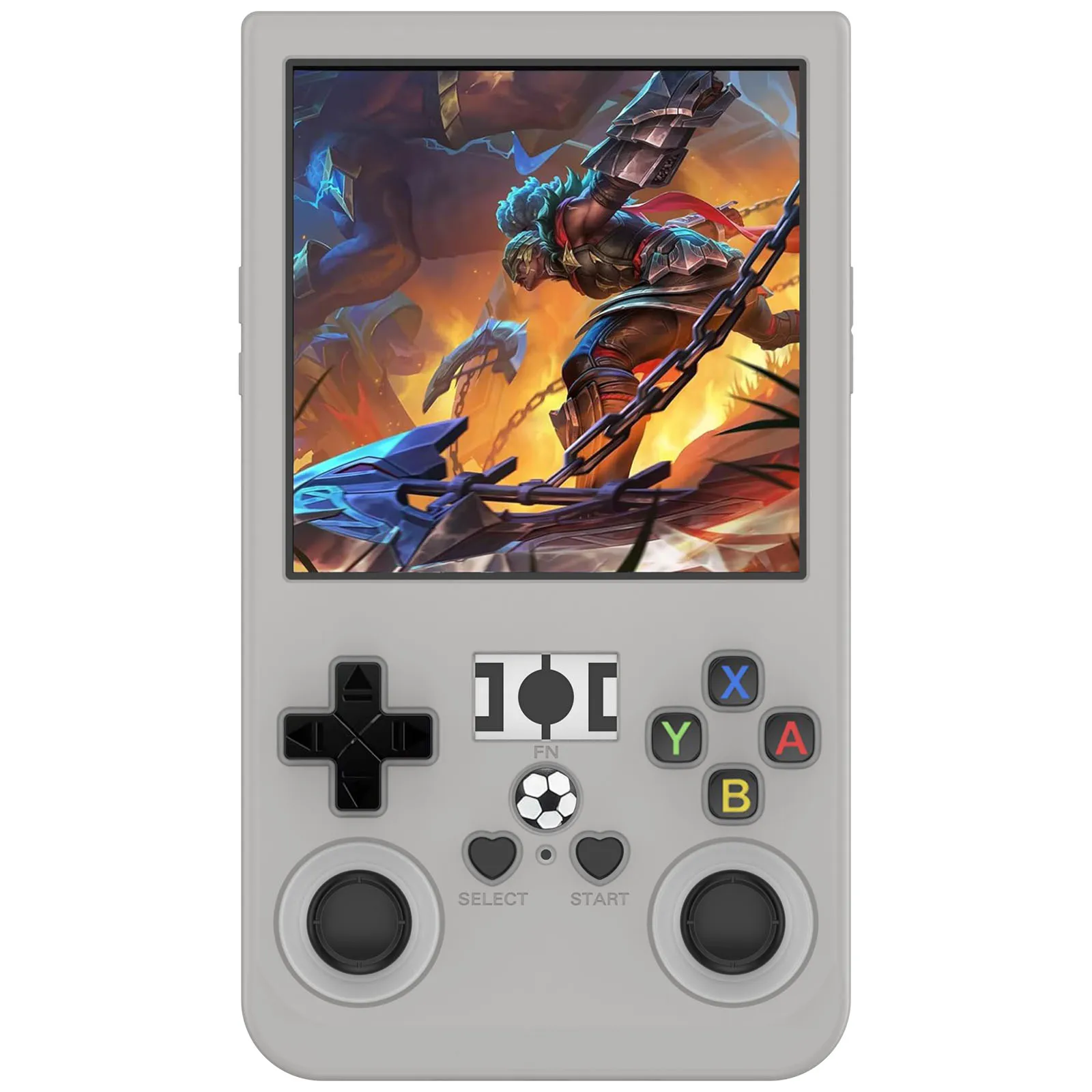 For R36 MAX Gaming Console Silicone Protective Case Simple Solid Color Drop Protection Cover