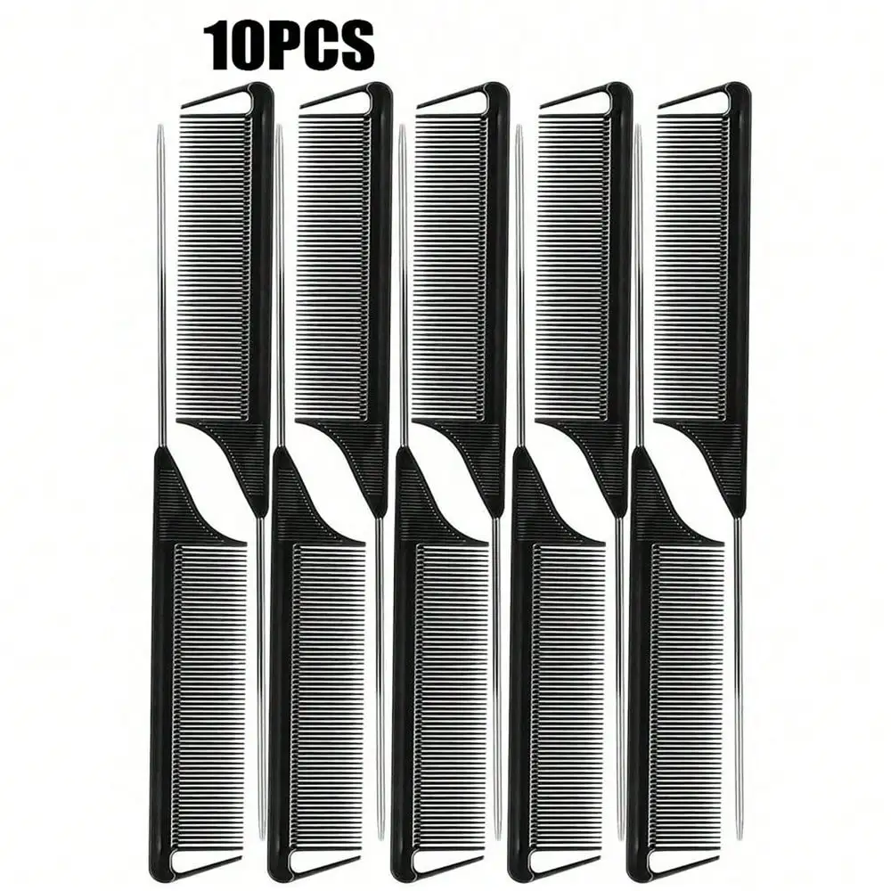 

10/5/2pcs Hair Coloring Tinting Pointed Tail Comb, Hair Brush, Comb, Hair Tools, Hair Products And Accessories For Barber Salon Beauty Travel Essentials, Hair Styling Kit, Hair Tool Kit, School Stuff, Hair Accessories