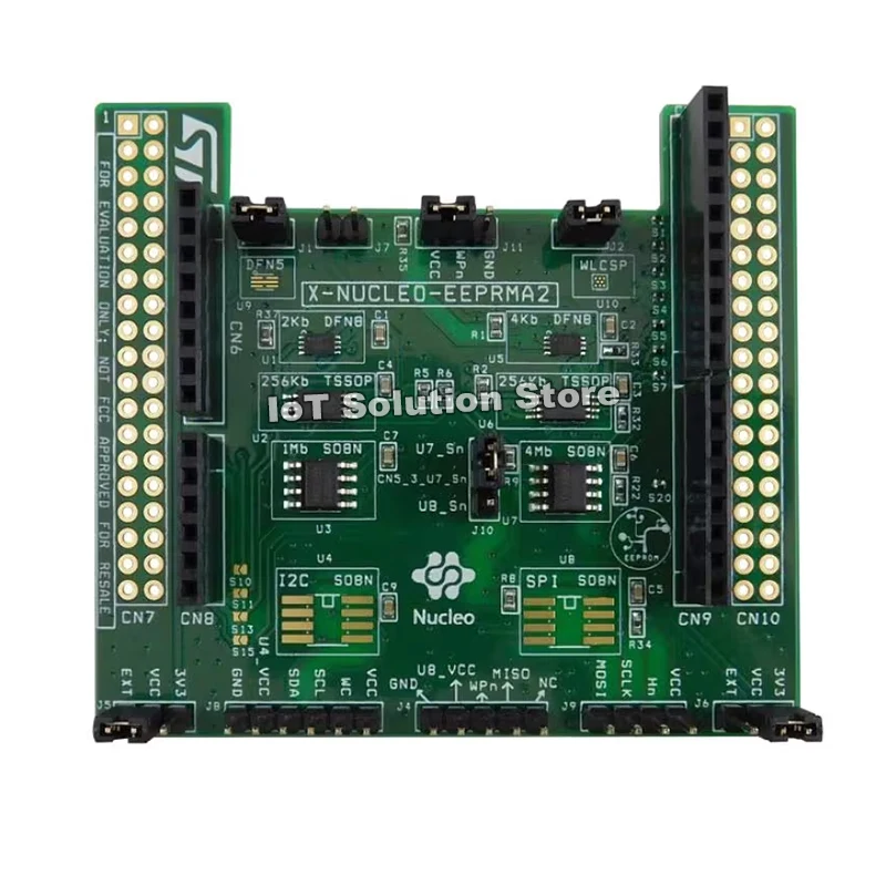 x-nucleo-eeprma2-standard-i²c-and-spi-eeprom-memory-expansion-board-based-on-m24xx-and-m95xx-series-for-stm32-nucleo