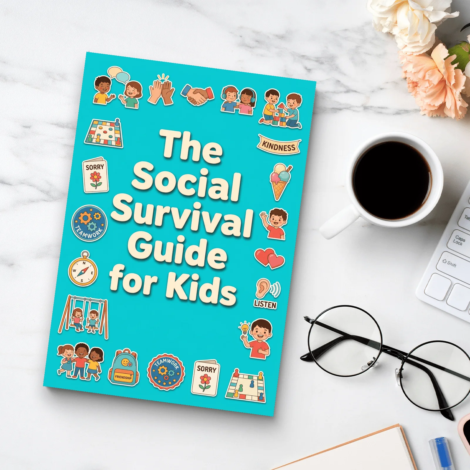 The Social Survival Guide for Kids: Friendship Skills, Confidence, Boundaries, Empathy & Getting Along