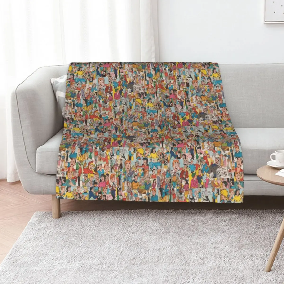 كولاج أرشي كوميكس # 2 رمي بطانية سرير أريكة للأريكة سرير رقيق أنعم البطانيات #1