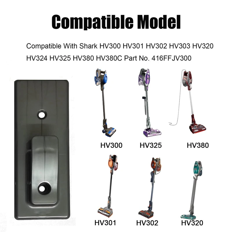 240 ffjv300 gancio per montaggio a parete per Shark HV300 HV301 HV302 HV303 HV320 HV321 HV324 Rocket Stick Vacuum 416 ffjv300 durevole