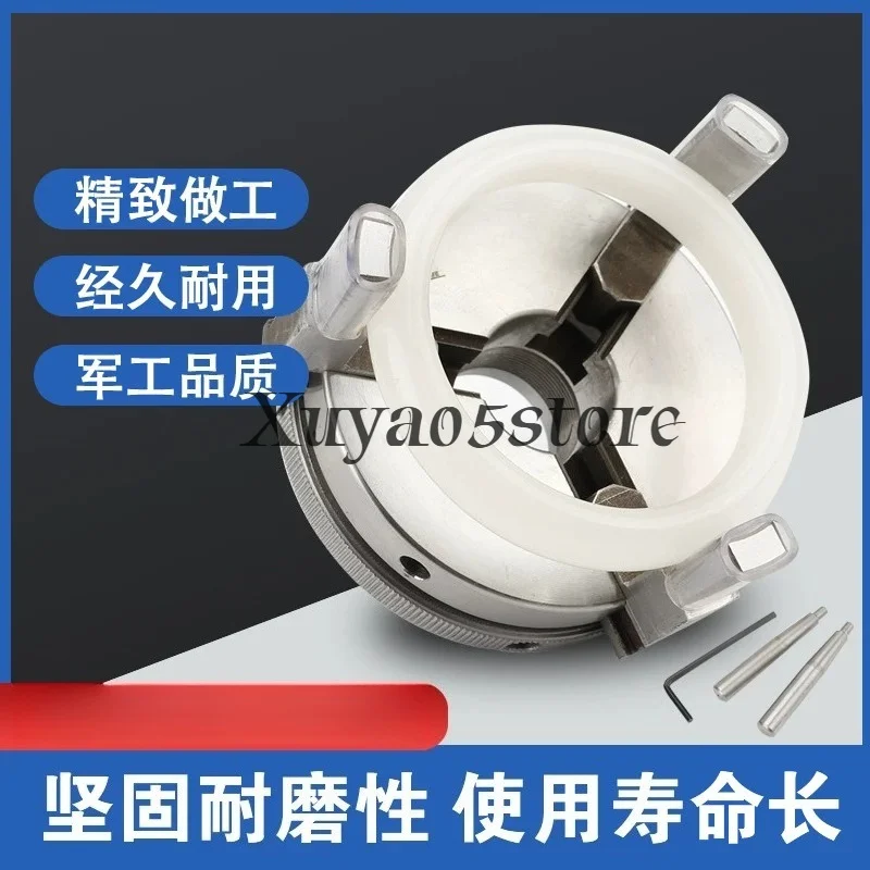 Three or four jaw self-centering bracelet tight 50 65 80 woodworking chuck miniature lathe dome needle polishing