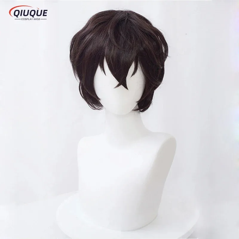 

Парики аниме Nene 2025 Dazai Osamu Nakajima Atsushi Nakahara Chuuya Ryunosuke Akutagawa Edogawa Rampo, парик для косплея + WigCap