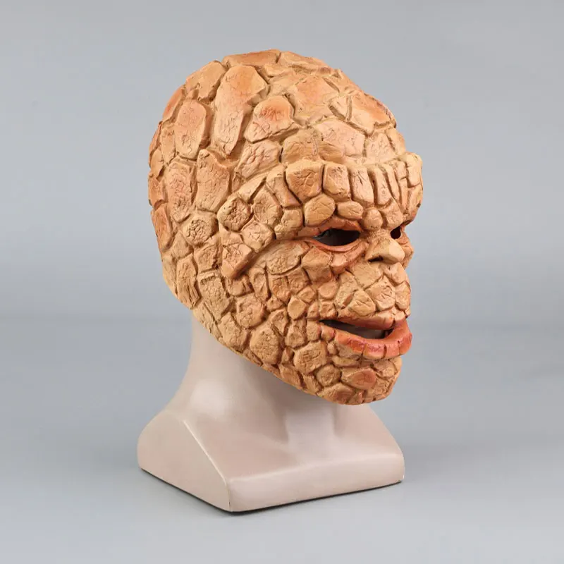 أنيمي فانتاستيك 4 شيء تأثيري قناع بن جريم قناع شيء قناع الدعامة بنيامين لحفلة الهالوماس الكبار النساء الرجال