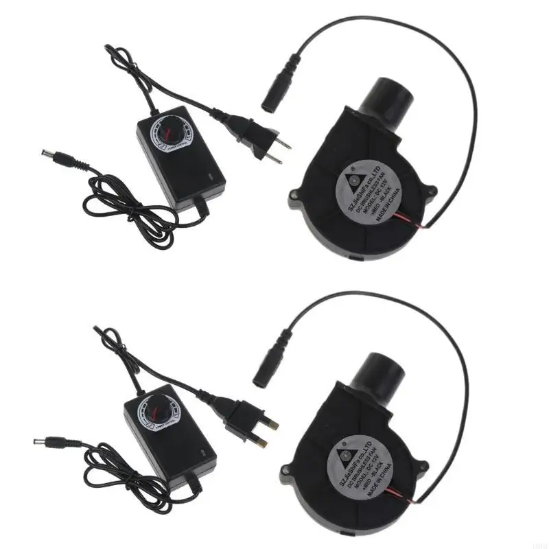 المملكة المتحدة/الاتحاد الأوروبي التوصيل شواء منفاخ الهواء المحمولة شواء مروحة منفاخ الهواء المحمولة الشواء مروحة الهواء 12 فولت