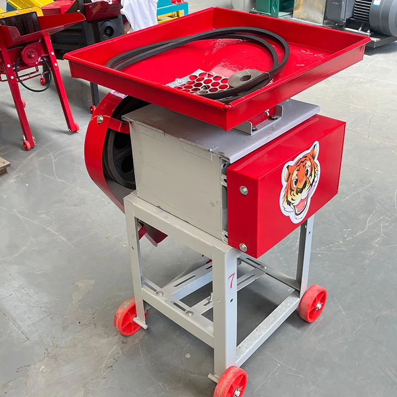 Double-Roll Cracker, Grain Crusher, Adjustable Thickness, Corn Roller Crusher, Adjustable Coarse Particle Size (Customized)
