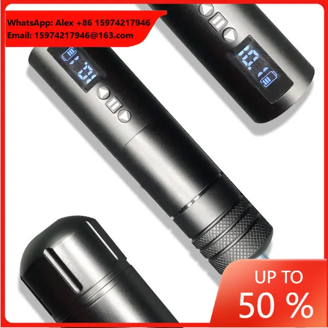 Hot Sale Wireless Rotary Tattoo Pen Machine Beauty Makeup Rechargeable Digital Tattoo Machine