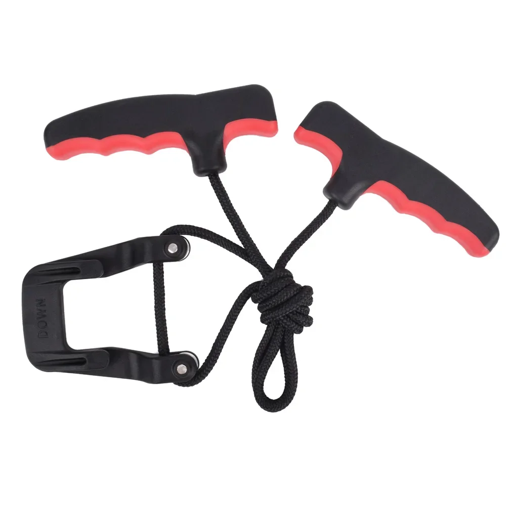 Crossbow Cocking Device Double Handle Crossbows Rope Cocker Aid Cocking String Tool