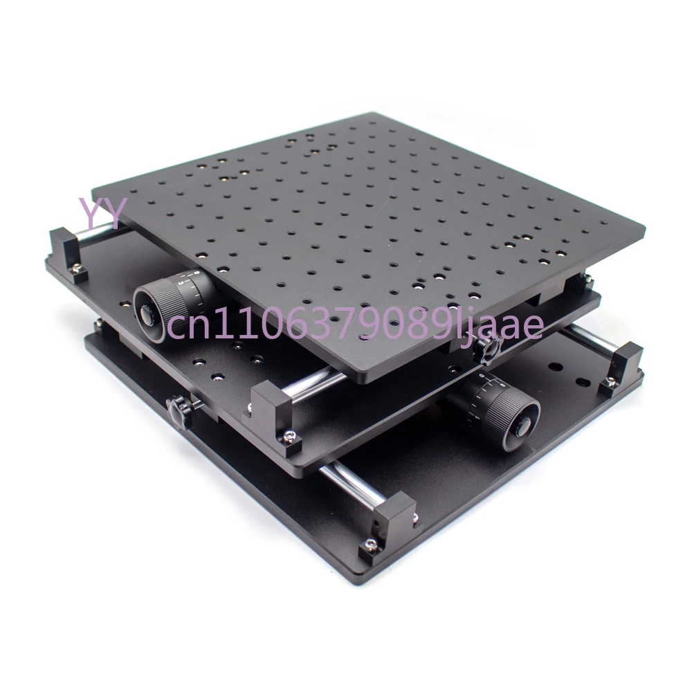 

300x300x100MM XY Manual Translation Stage – 150x150MM Travel, 70KG Load for Laser Marking Machine