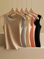 Autumn and Winter Thermal Vests, Women's Thermal Underwear, Base Layer Tops