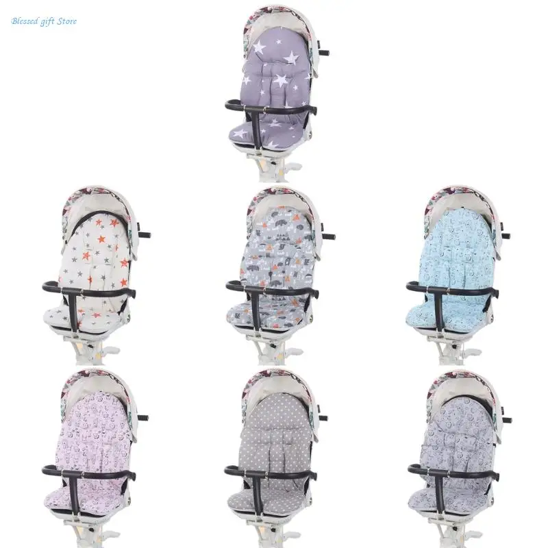 

Cotton Universal Baby Liner Stroller Cushion Car Cushion Thick Cushion
