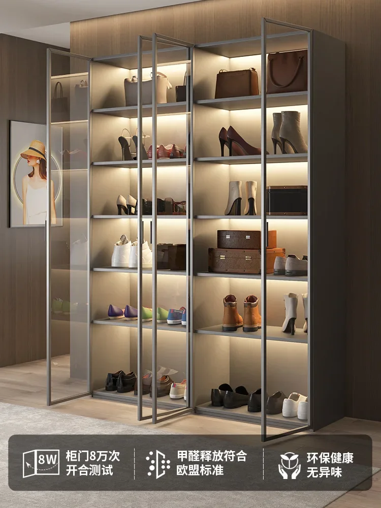 Bedroom furniture luxury bag display cabinets hand-operated lockers vertical multi-storey cabinets