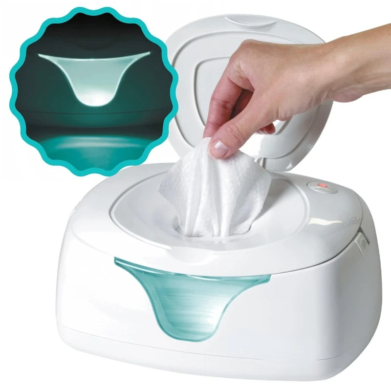 

Baby Wipe Warmer and Baby Wet Wipes Dispenser | Baby Wipes Warmer for Babies | Diaper Wipe Warmer with Changing Light