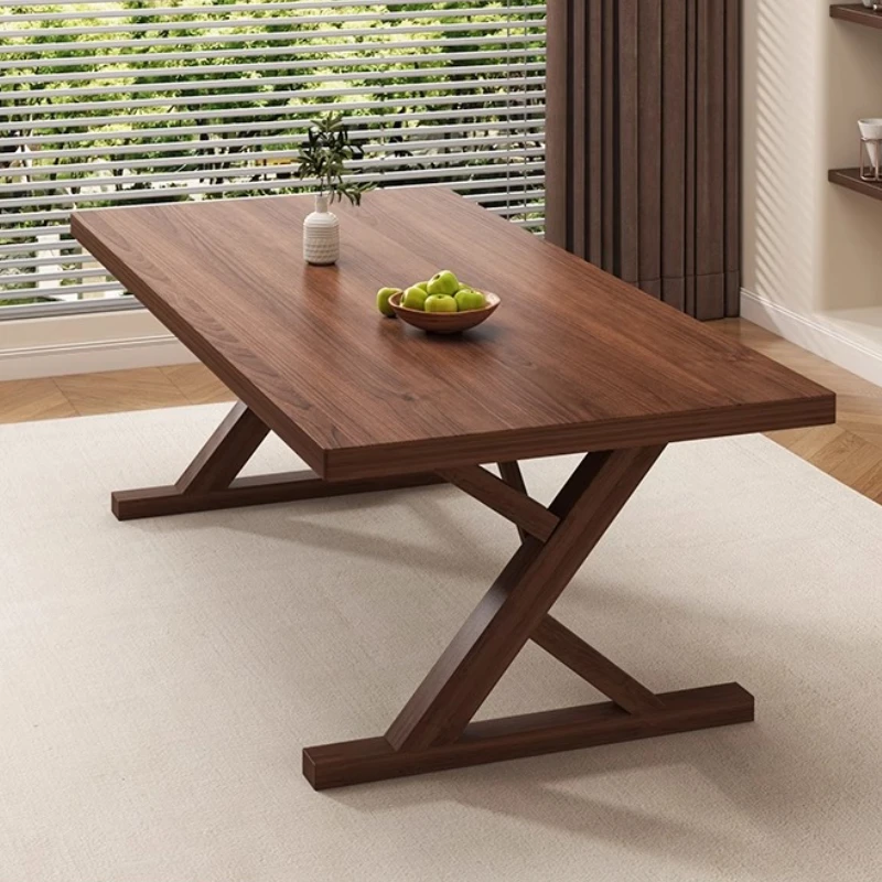 

Restaurant Console Dining Table Wall Gaming Study Side Wood Lounge Dining Table Desk Children Mesas De Comedor Home Furniture