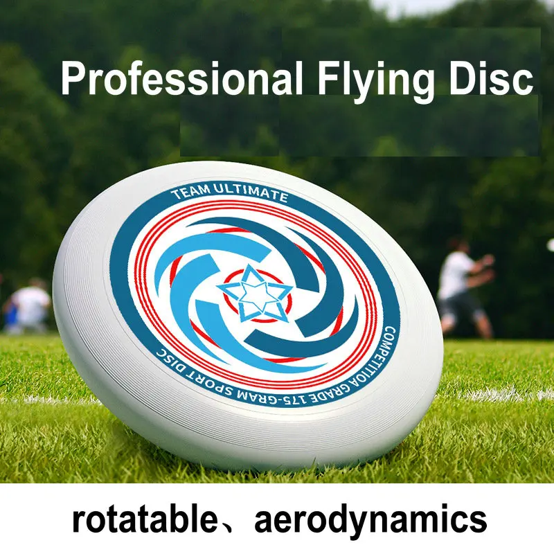 

Professional Flying Disc 175g Plastic Flying Discs Outdoor Play Sport Disc for Juniors Water Sports Activity Game Funny Beach