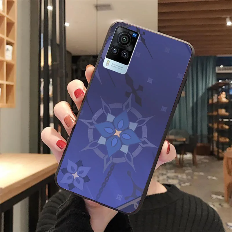 

Genshin Impact Namecard Phone Case for VIVO Y53S Y33S Y22S Y11S Y31 Y21 Y70 Y20 Y21S Y72 Y35 Y51 Y01 V23E V21 V23 V21E
