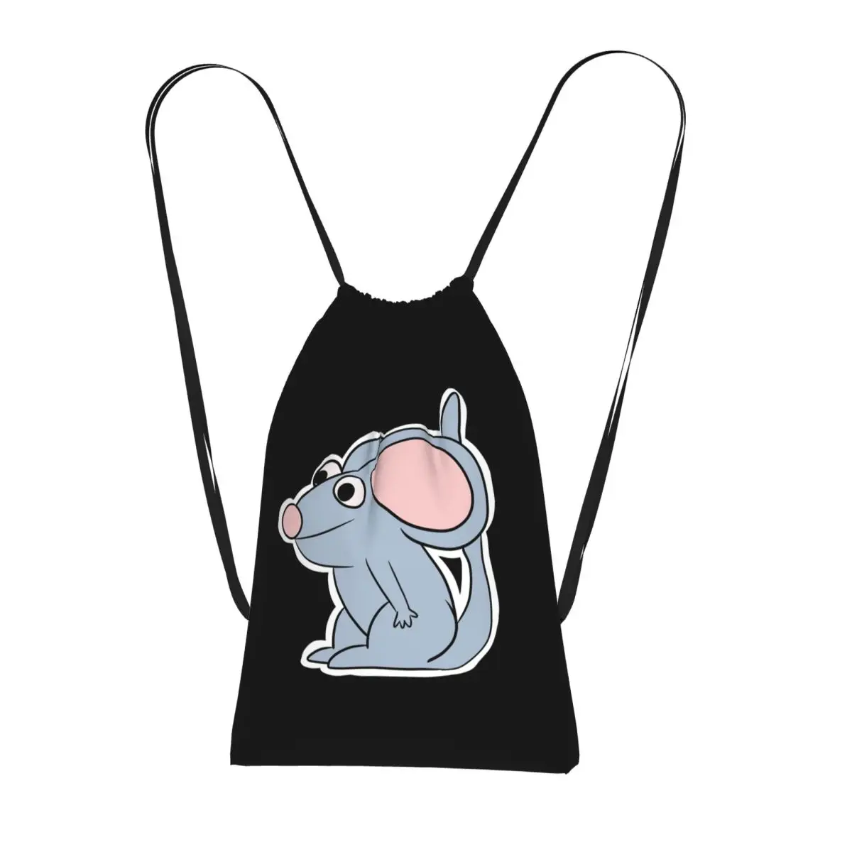 

Tutter Bear In The Big Blue House Simple Backpacks Fashion Drawstring Bags Shoes Bag Book Bags for Man Woman School