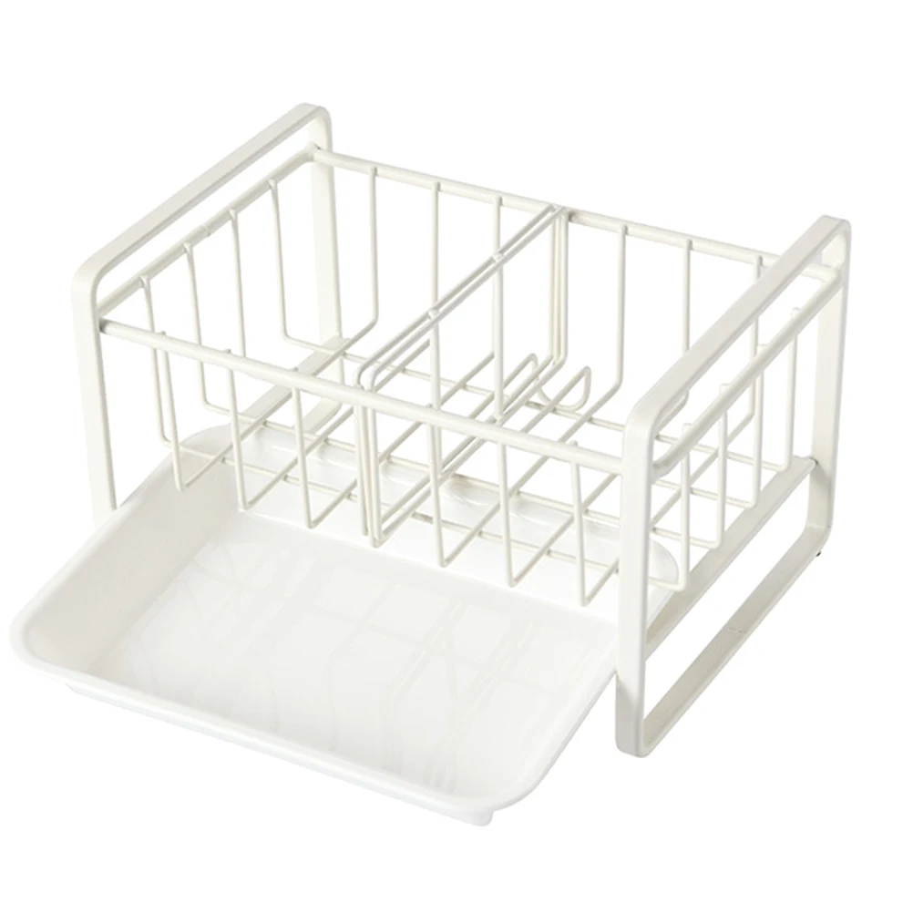 

Kitchen Storage Rack Drain Supplies Container Pool Desktop Iron Basket Sponge Holder Bathroom Table Shower ganizer