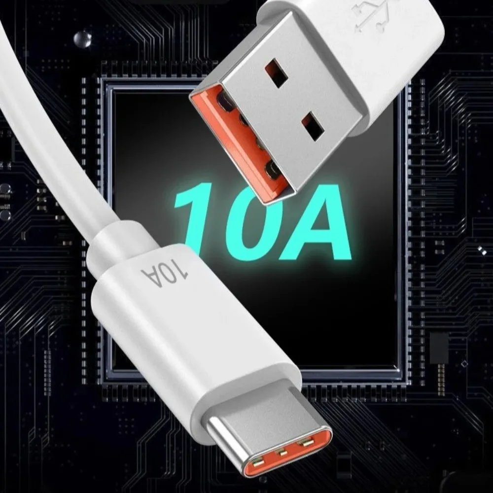 

Новый кабель USB типа C для мобильного телефона USB 10A Провод для быстрой зарядки Кабель для зарядки USB C Кабель для передачи данных Шнур для мобильного телефона USB