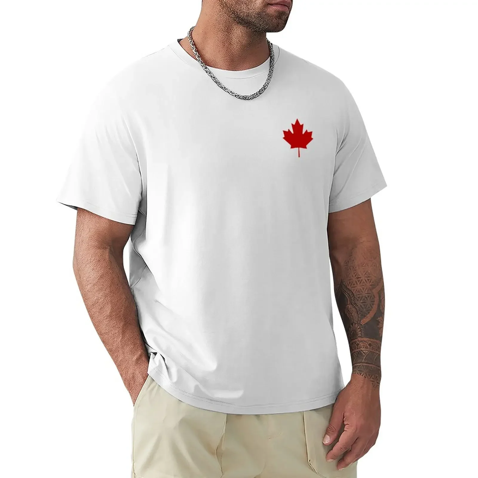 Canada Maple Leaf T-Shirt plus size tops sublime t shirt tees mens vintage t shirts