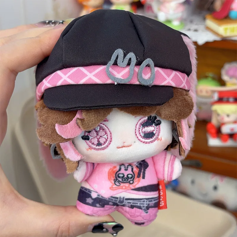 Identity V Barmaid Demi Bunny Showzen 10cm Cotton Doll Plush Keychain Pendant Toy Cute Fan-made Rabbit Ear Anime Gift