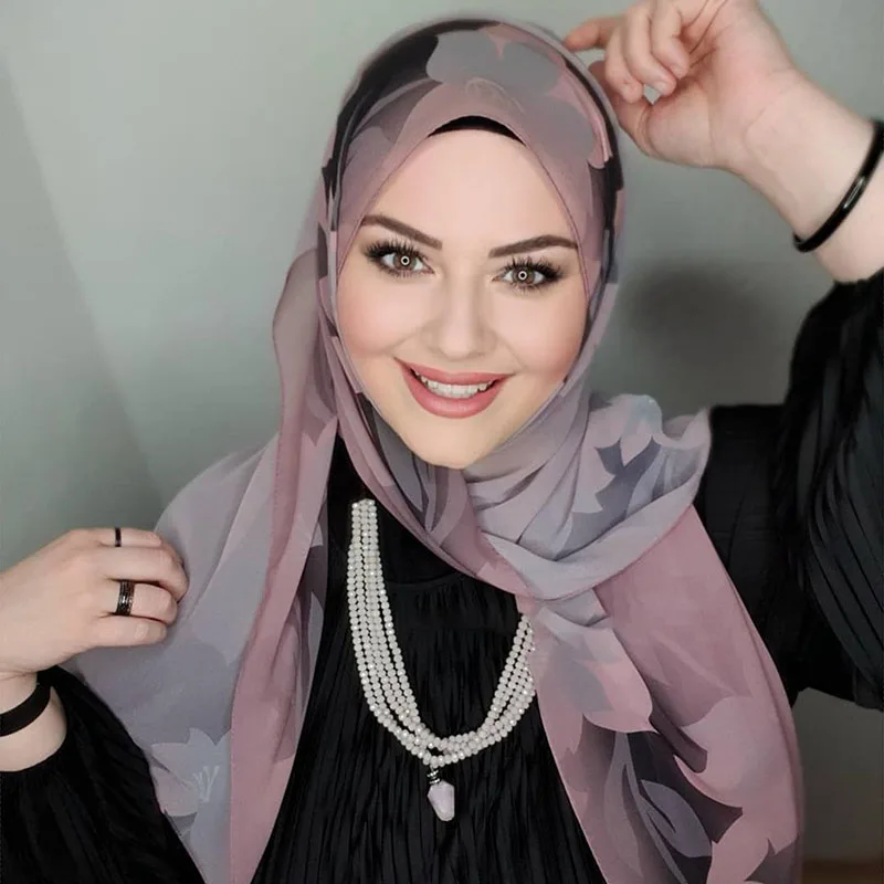 Hijab Femme Musulman Turbante Feminino Cachecol Hijabs Das Mulheres Hijabs hijabs hijab hijabs para a mulher abayas chiffon islâmico camisa turbante