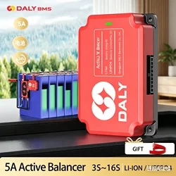 Daly BMS 5A Balancing Board 18650 Active Equalizer Balancer Lifepo4 3S 4S 8S 10S 13S 16S Active Balancer Lithium Battery Packs