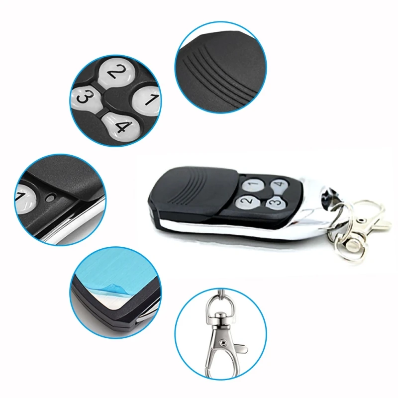 MOTORLINE FALK RCM MX4SP DSM MXS4SP RCM MX5SP Garage Door Remote Control 433.92MHz Rolling Code Garage Door Opener