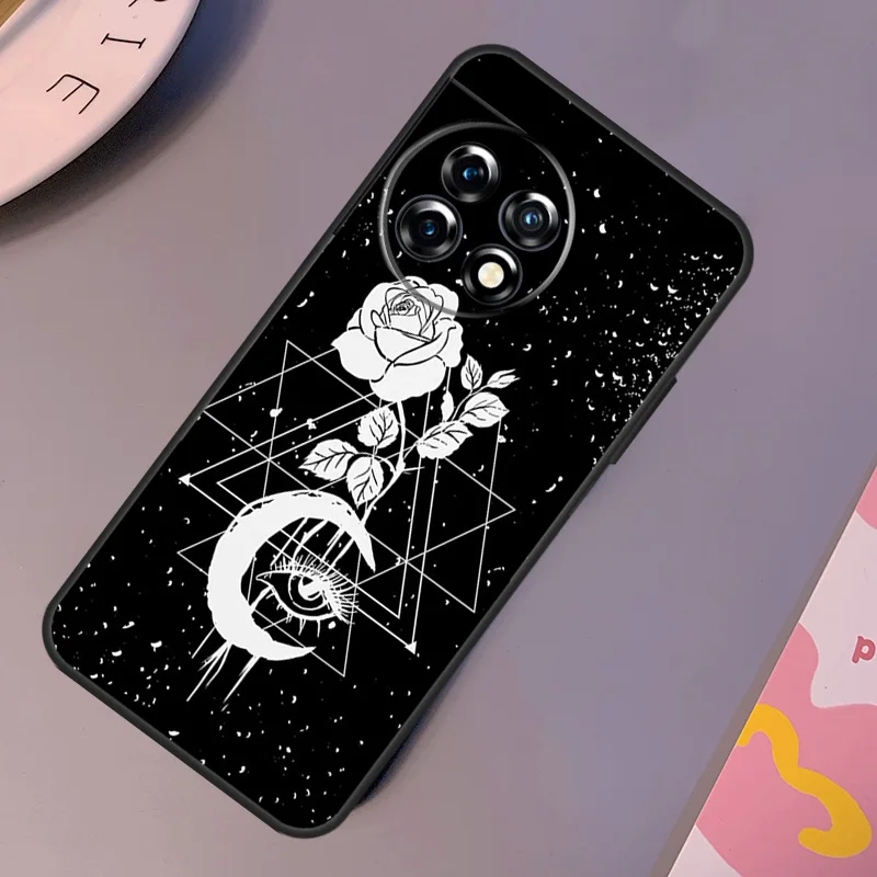 Occult Witchcraft Moon Gothic Witch Case For OnePlus Nord CE 2 Lite 3 2T N30 N20 N10 OnePlus 11 12 10T 12R 10R 8 9 10 Pro Cover