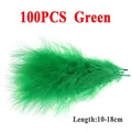 100 piezas Verdes