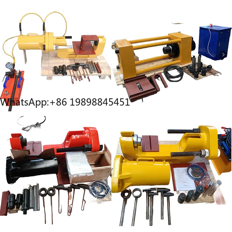 

Hydraulic Track Pin Press Machine 50T-100T Capacity for Excavator Bulldozer Construction Machinery Part Track Link Chain Removal