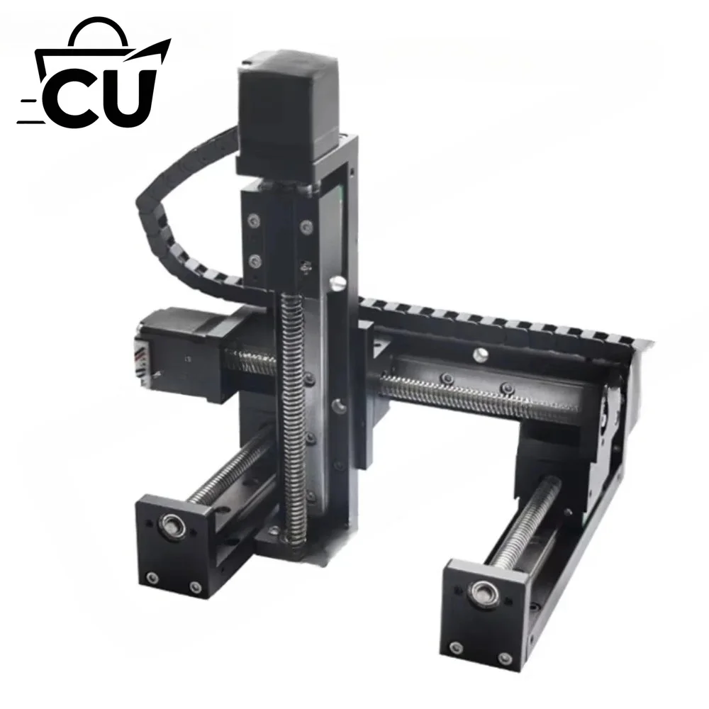 Micro Gantry Cnc Linear Modules Slide Table Xy Axis Multiaxial Rail Motion Guide Actuator Ball Screw Robotic Workbench