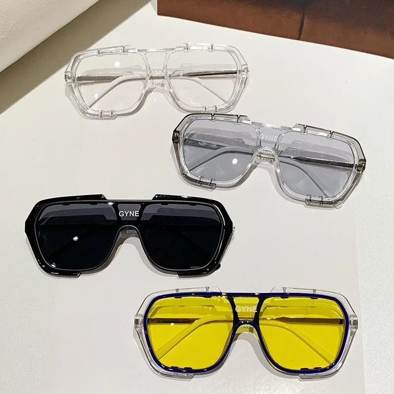 

4pcs Aesthetic Shades Sunglasses for Women/Men Metal Frame Sunglasses Eyewear
