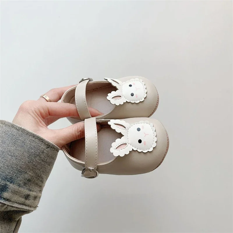 Baby Girls Walking Shoes  Toddler Kids Cartoon Princess Shoes Comfortable Soft Sole Anti Slip Newborn Infant First Walkers Shoes