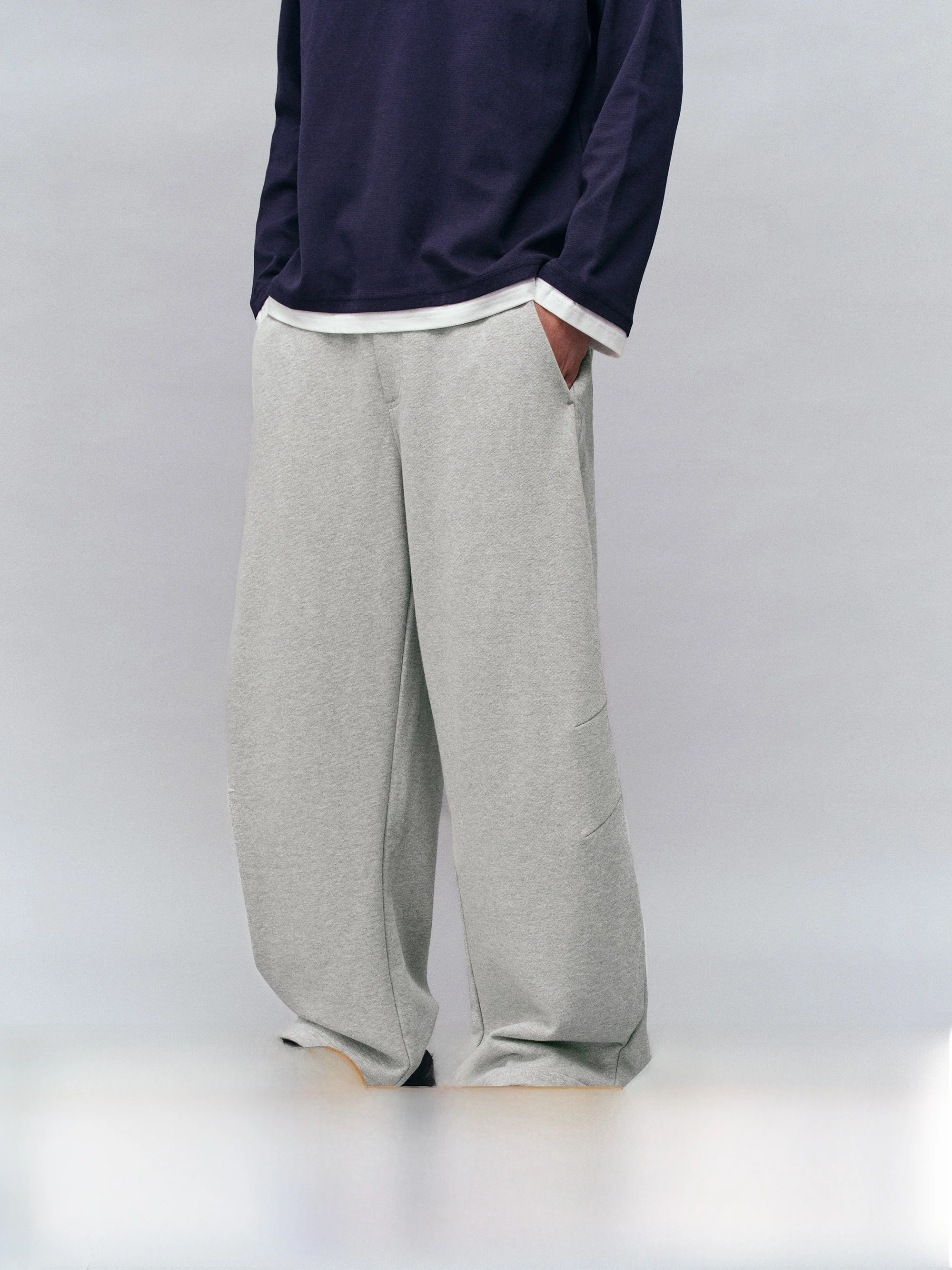 

Мужские повседневные брюки Monterest для активного отдыха, свободного кроя, с завязками, трикотажные, с изогнутым кроем, с низкой посадкой, прямые штанины