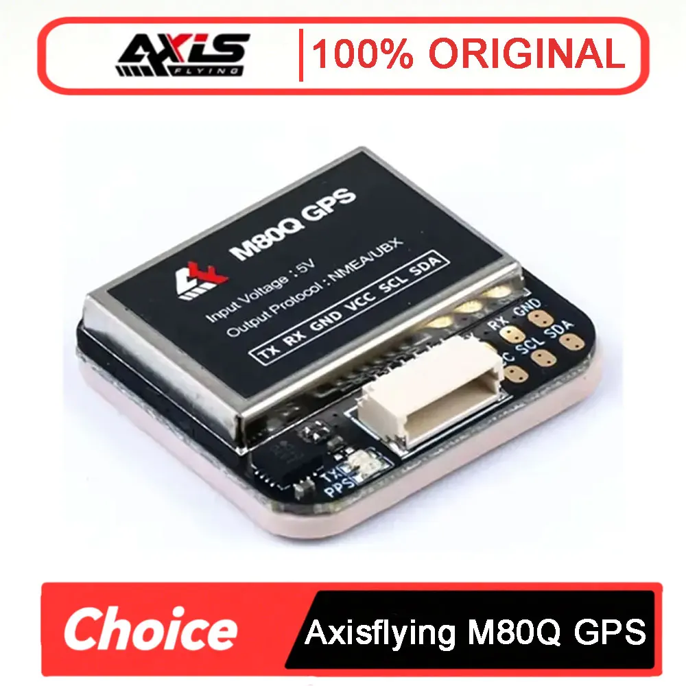 Axisflying M80Q GPS Module W/Compass for FPV Freestyle and LongRange