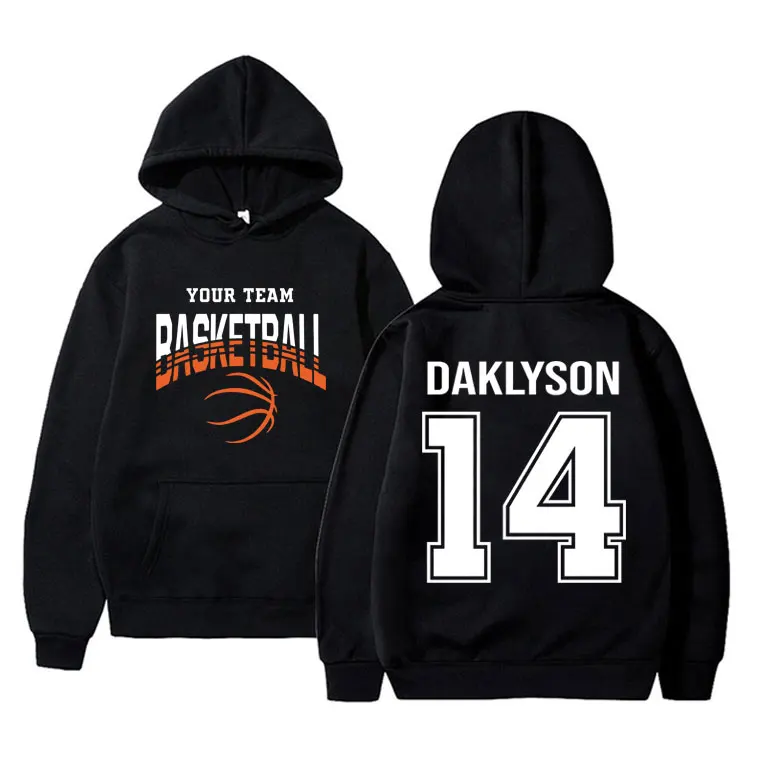 Your Team Volleyball Daklson 14 Graphic Hoodie Unisex Fashion Vintage Sweatshirt Men Women's Fashion Casual Oversized Hoodies