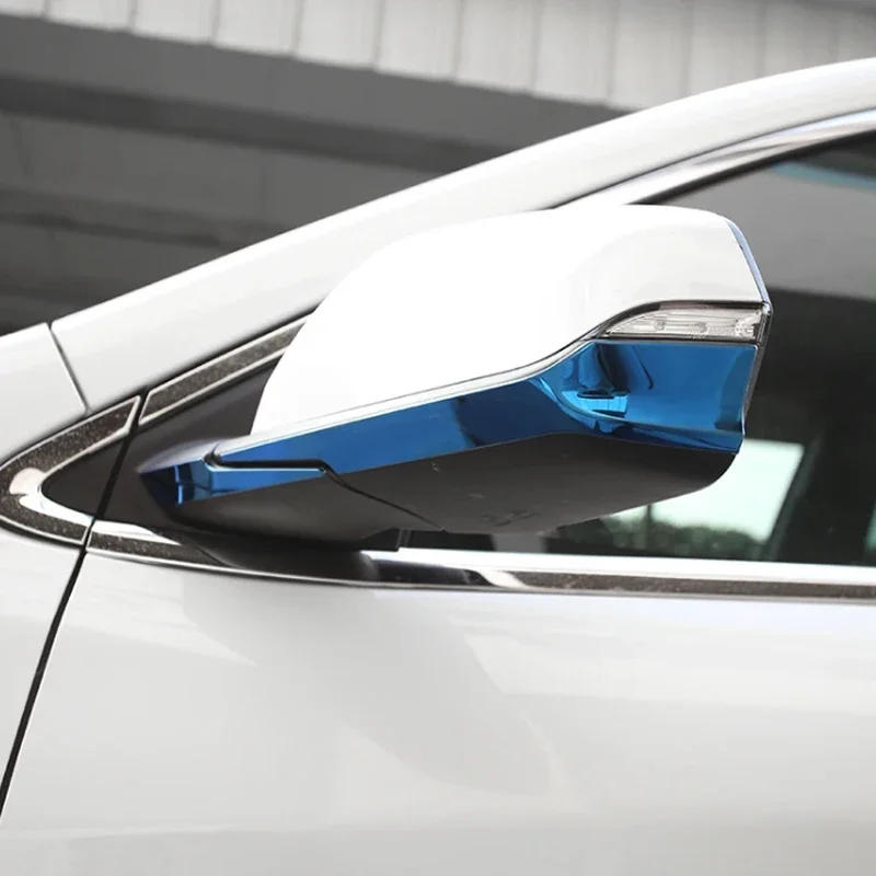 

2PCS/SET Stainless steel Car Rearview Mirror Trim Rear View Mirror Cover Sticker For Chevrolet Equinox 2017-2024 accessories