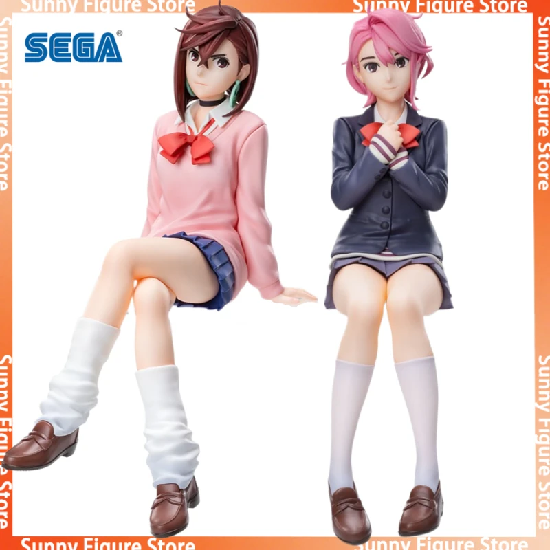 

In Stock 100% Original SEGA DAN DA DAN Ayase Momo Style 1and Shiratori Aira Anime Figure Collection Model Decoration
