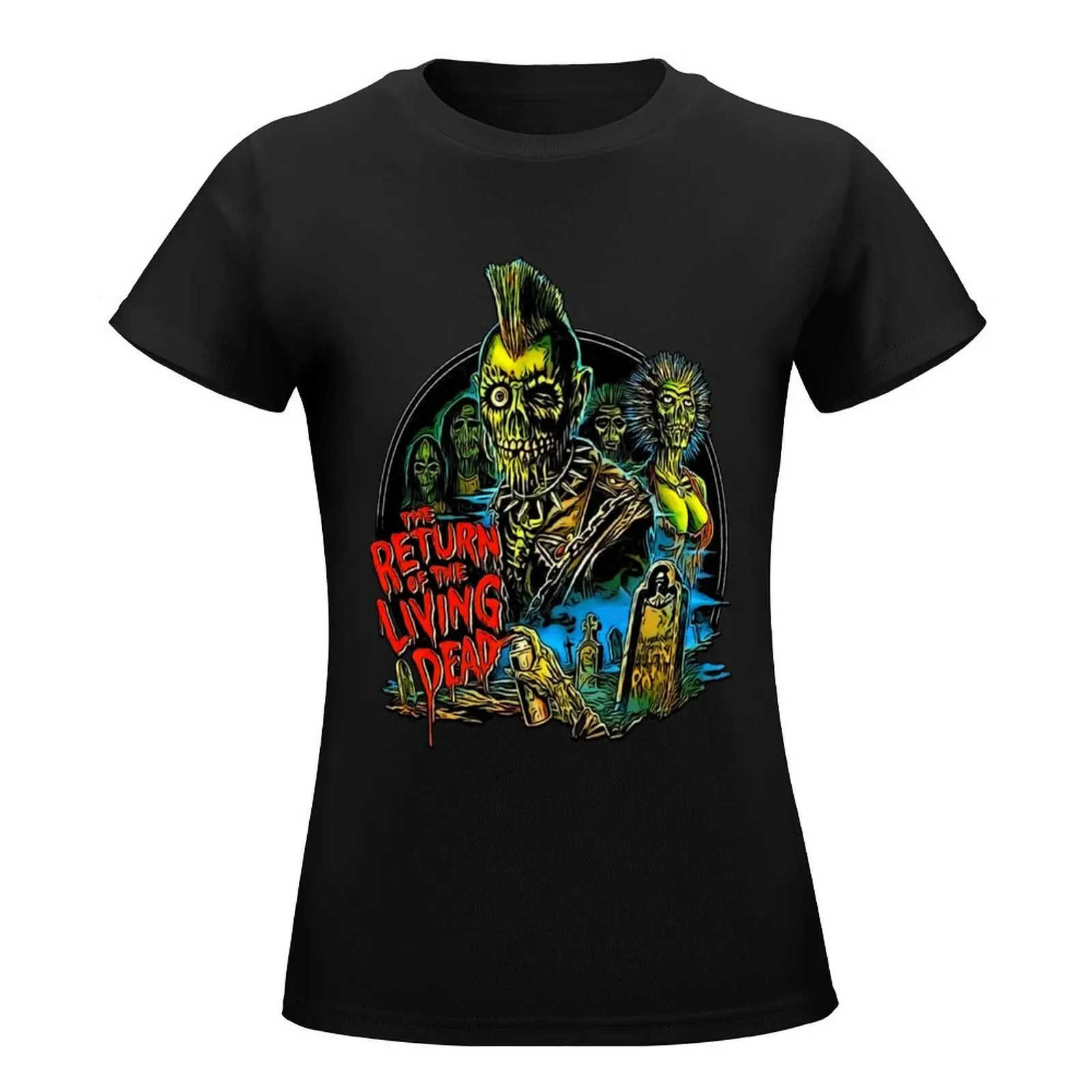 Return of the Living Dead Tarman Poster Art Active T-Shirt tees t-shirts for Women pack