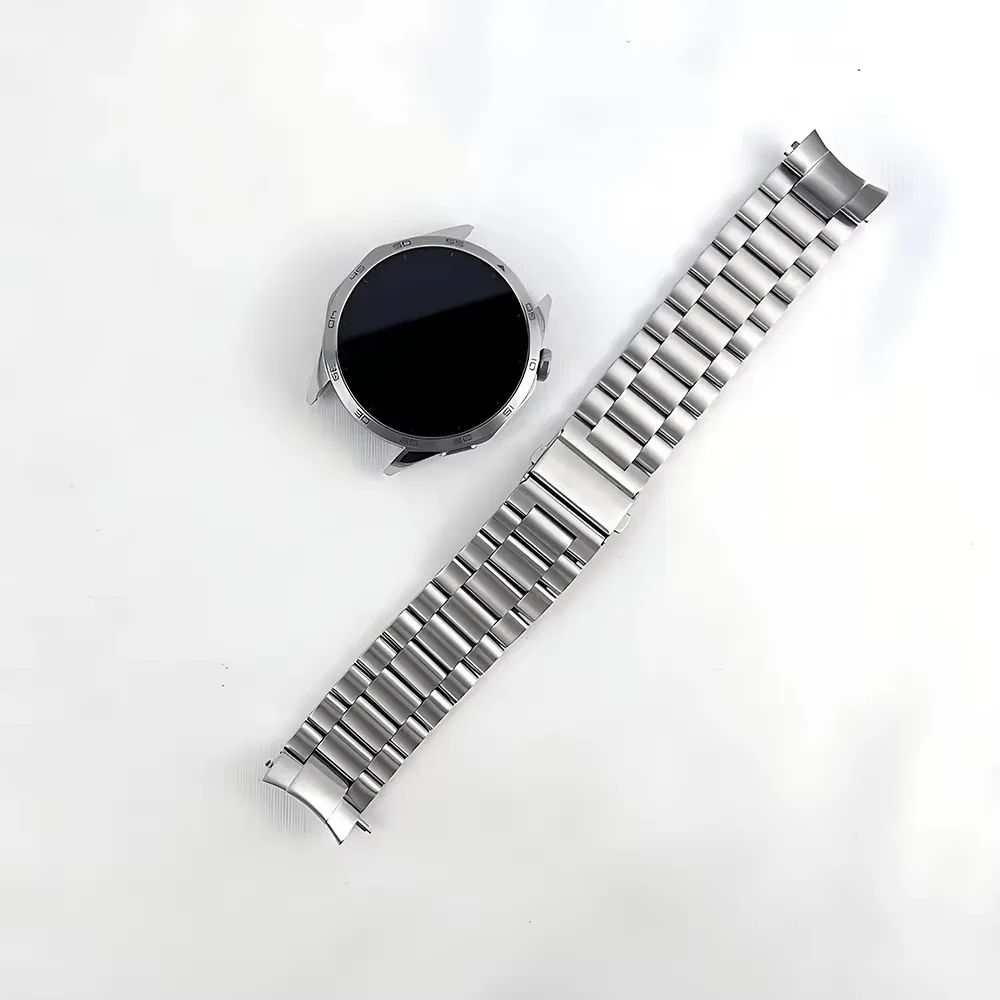 Officiële Originele Polsband voor Huawei Horloge GT 4/5 46mm Metaal roestvrij staal Vervangbare Horlogeband voor Huawei Horloge GT 5 46mm