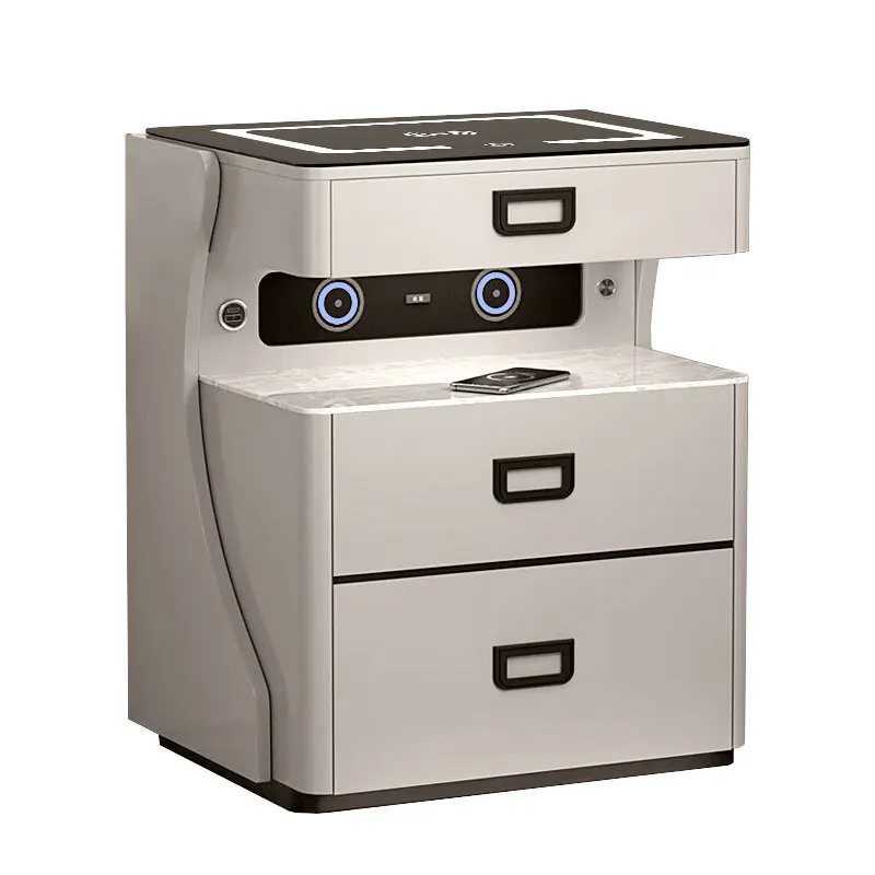 

Безопасная бытовая прикроватная тумбочка, интеллектуальная противоугонная, многофункциональная