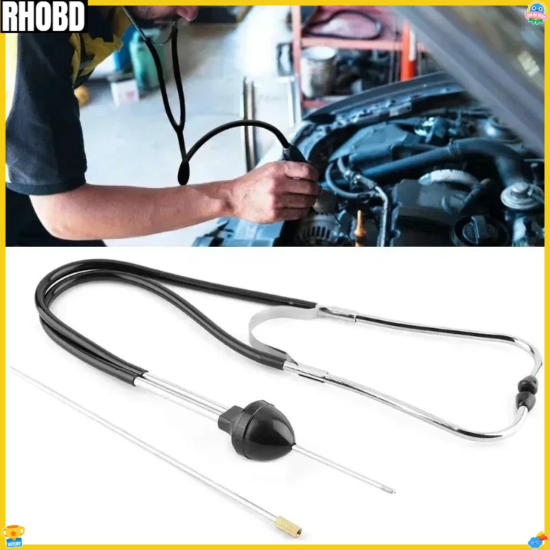 

Best Auto Cylinder Stethoscope Mechanics Stethoscope Car Engine Block Diagnostic Automotive Hearing Tool for Car Repair Tool