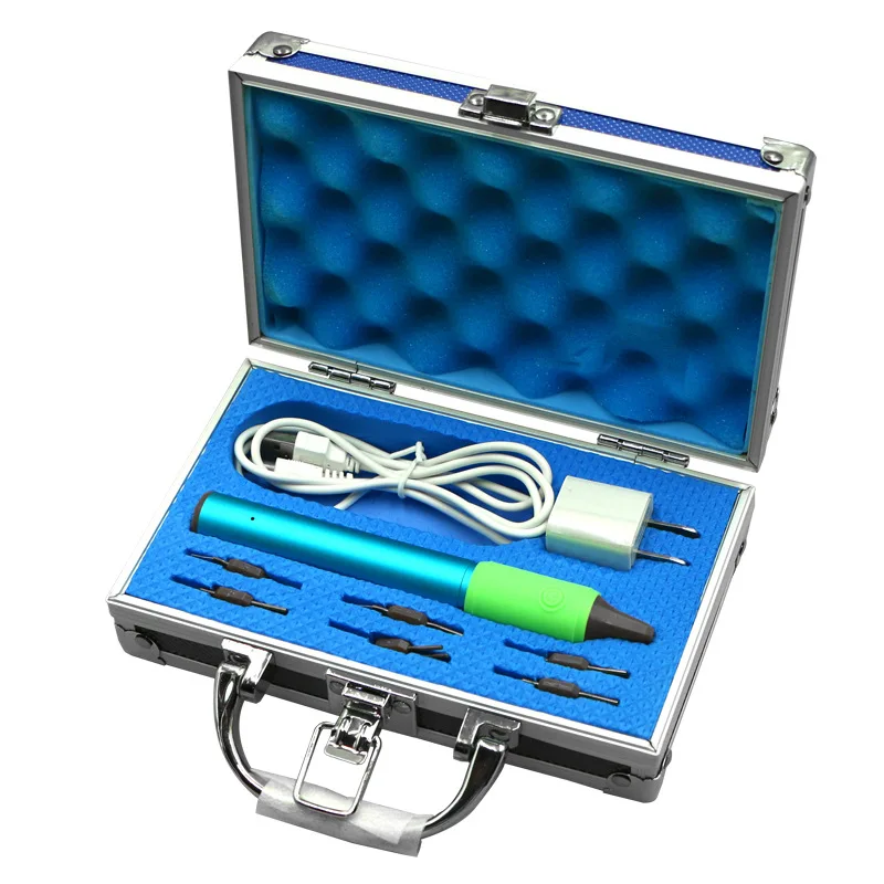 Electrocautery Hemostatic Pen V70 Gold And Blue For Cosmetic Surgery Double Eyelid Procedure Active Surgical