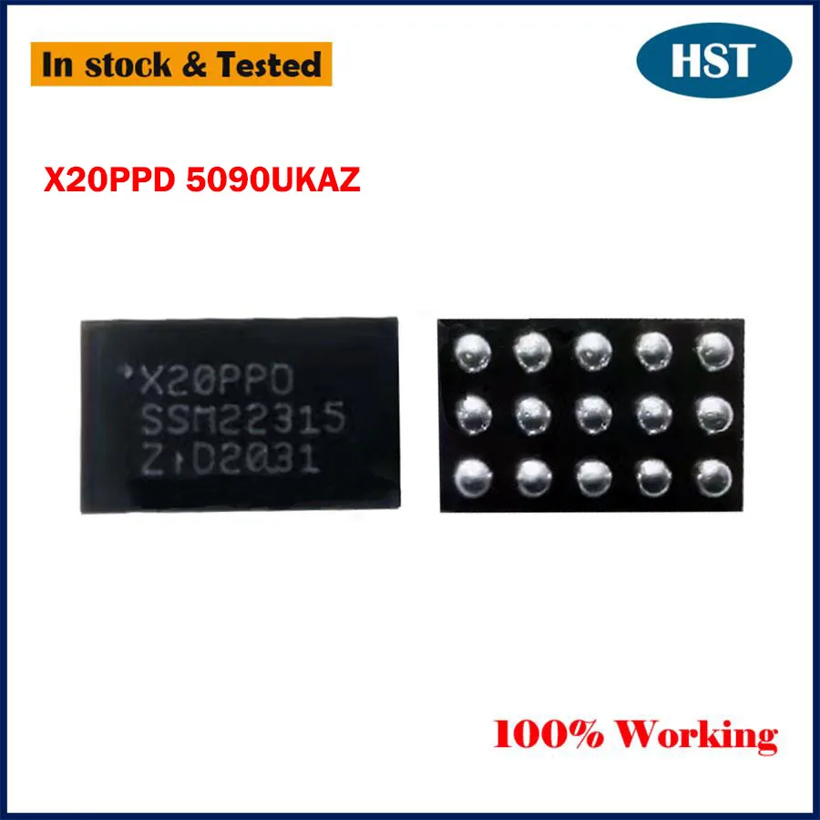 

5PCS/LOT New Original NX20P5090UKAZ NX20P5090UK NX20P5090 WLCSP15 X20PPD 5090UKAZ Chip IC Chipset