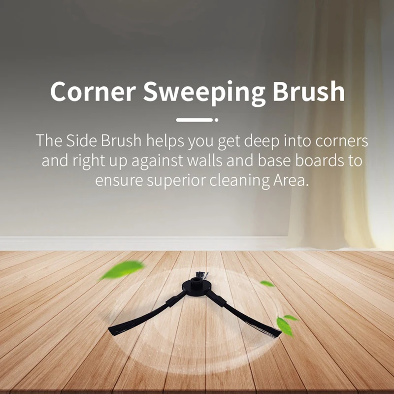 ملحقات مكنسة كهربائية بديلة لـ Dreame D10s Plus ، RLS6AD ، فرشاة جانبية رئيسية ، فلتر Hepa ، قماش ممسحة ، كيس غبار